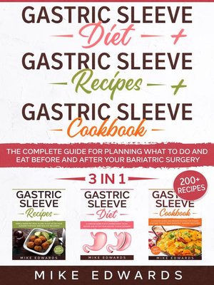 cover image of Gastric Sleeve Diet + Gastric Sleeve Cookbook + Gastric Sleeve Recipes